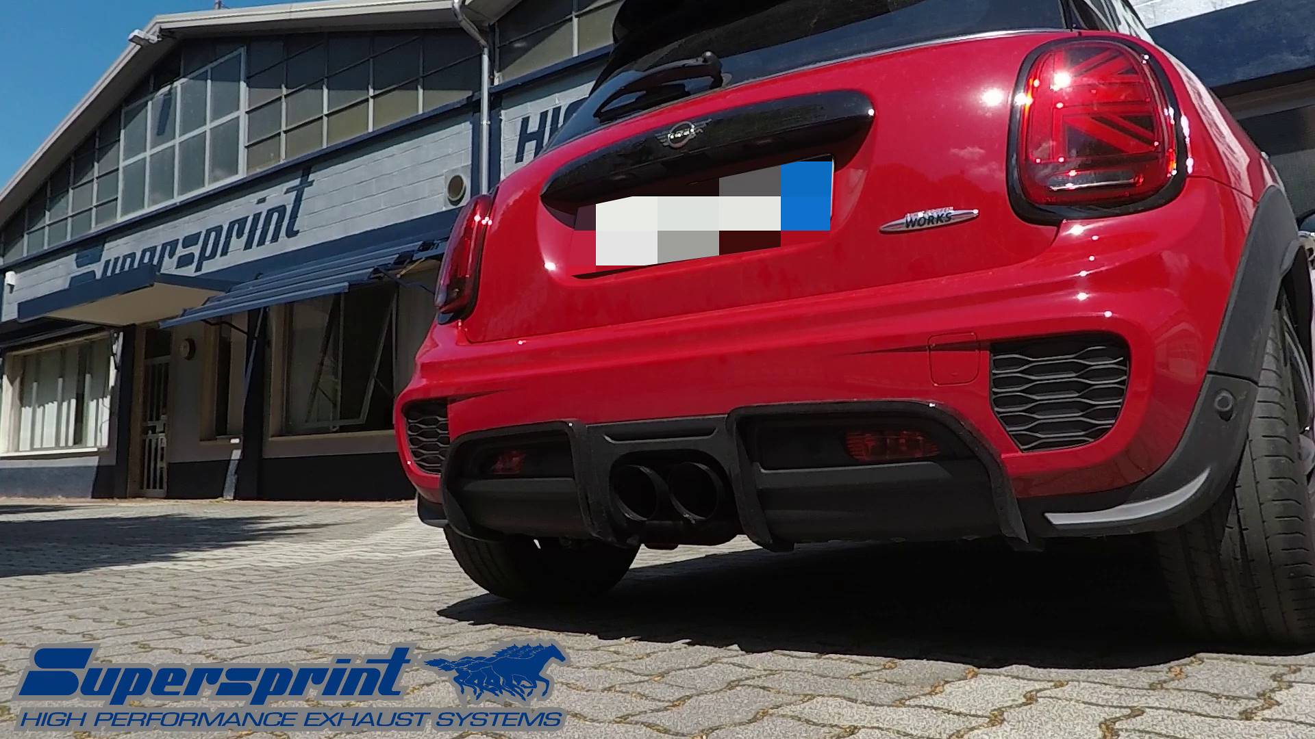 Impianto di scarico per MINI F56 Cooper S JCW GP 2.0T (306 Hp - models with OPF) 2020 - (with valve)